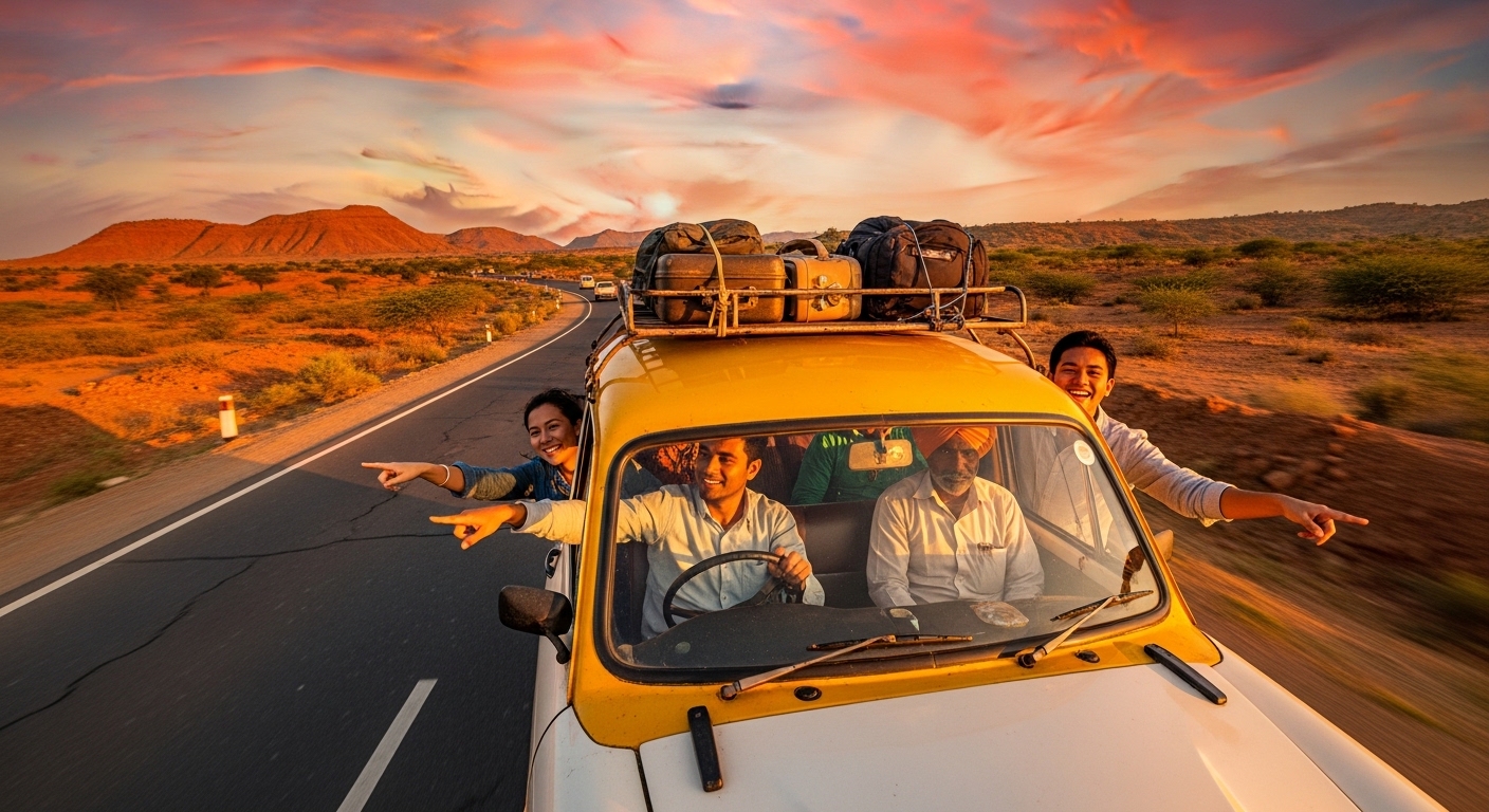 Outstation Cab Service Udaipur